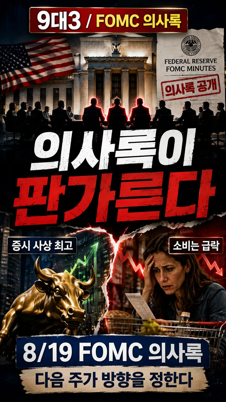 FOMC 의사록·월마트·홈디포… 8월 17~21일 증시 최대 변수