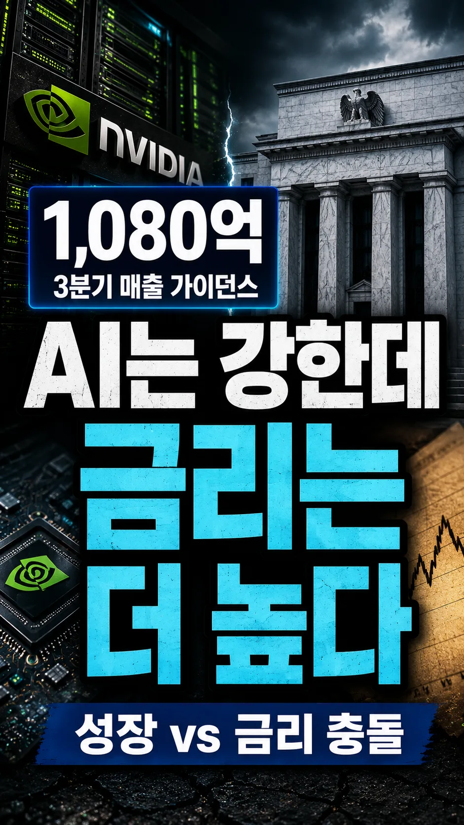 엔비디아 962억달러·가이던스 1080억달러, 잭슨홀 해맥·슈미드는 추가 인상 거론