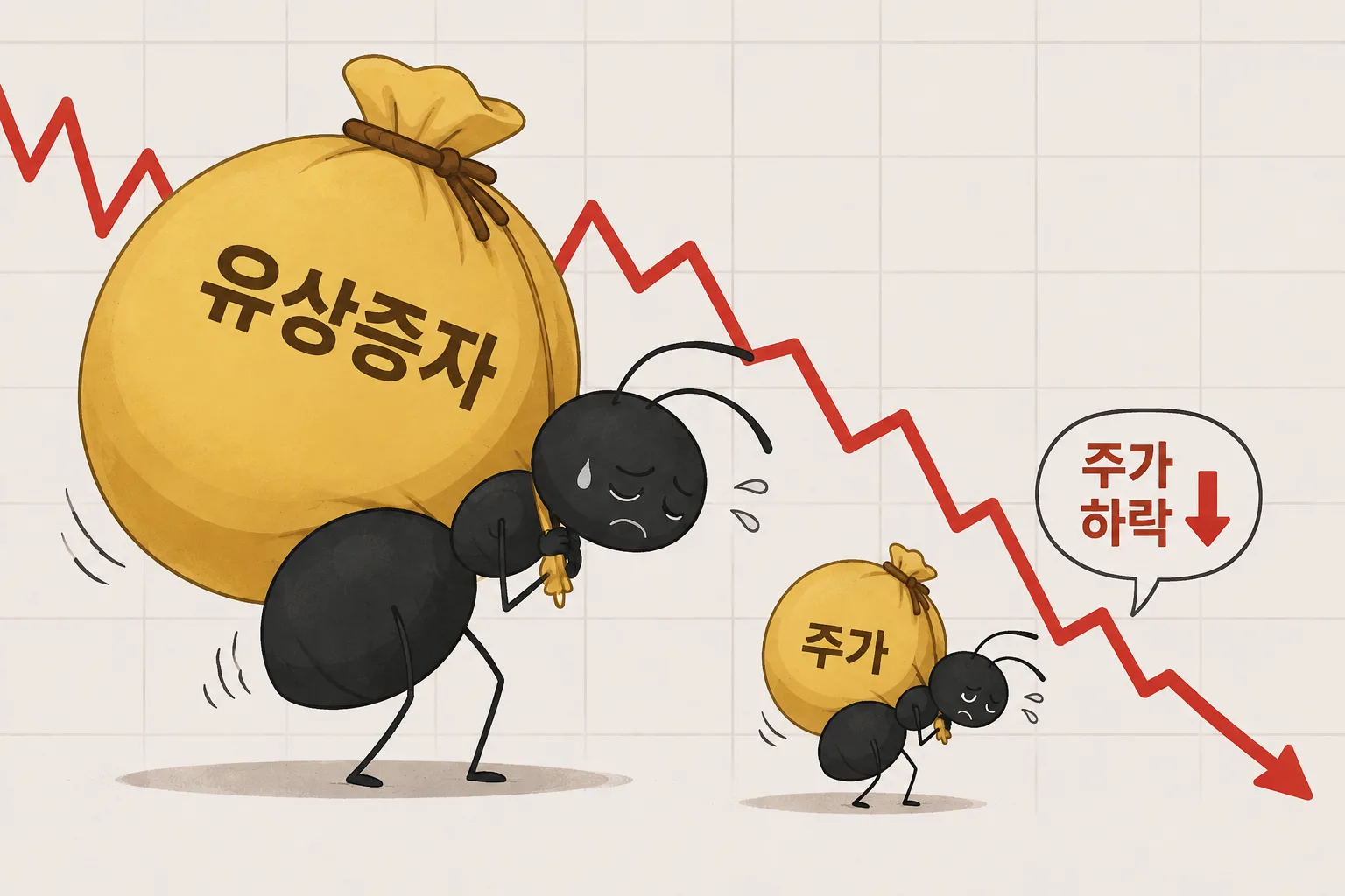 [유상증자①] 유상증자만 하면 주가가 떨어진다?